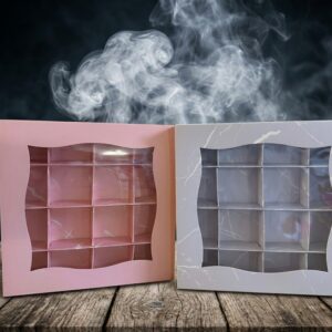 შოკოლაადის ყუთი ფერადი