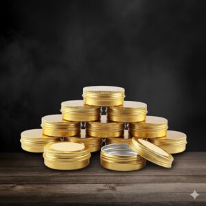 ალუმინის ქილა, კოლოფი 100 მლ.