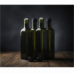 მინის ბოთლი ზეთისთვის 250 მლ