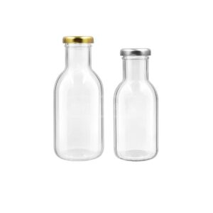 მინის ბოთლი  ზომებში