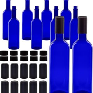 მინის ბოთლი 750 მლ თავსახურით