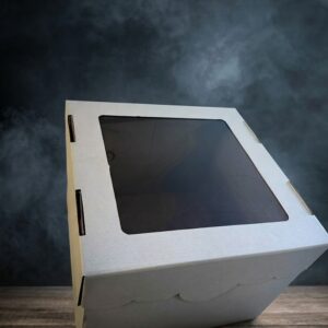 ტორტის ფანჯრიანი ყუთი